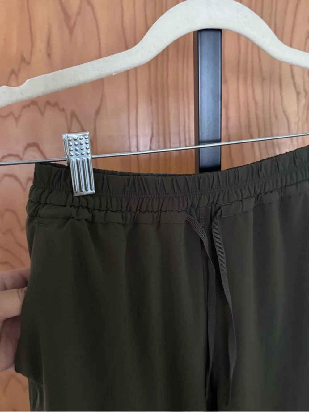 Lululemon Final Play Olive green Cropped Drawstring Utility Pants - Women 4